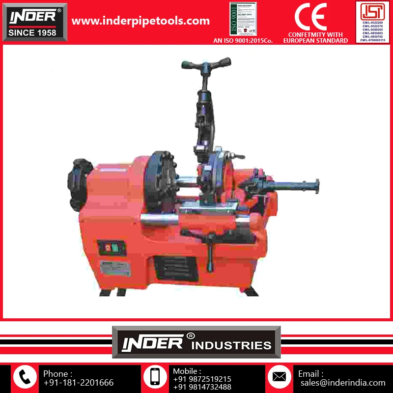 Portable Electric Steel Pipe Threading Machine Pipe Threader Wholesale Heavy Duty Pipe Threader