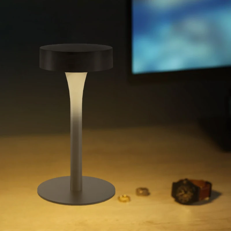 Modern Design Rechargeable Table Lamp with E26 Base Creative Outdoor ...