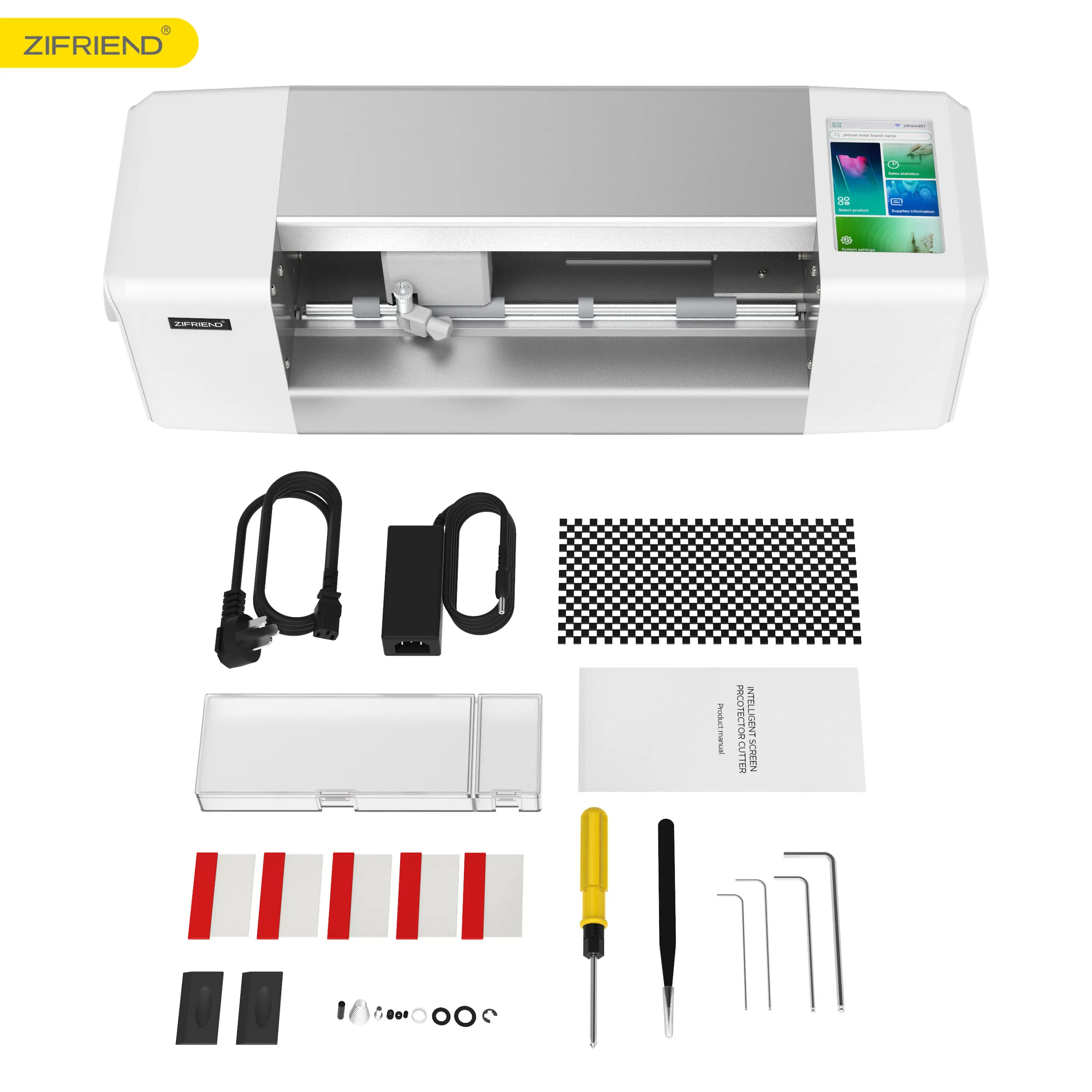 Nano Liquid Soft TPU Film Screen Protector Cutter Machine Intelligent Automatic Making Machine for 3000 Kinds Smart Phone