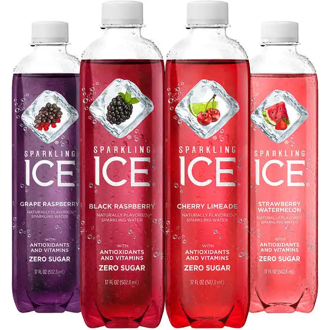 Sparkling ICE Bottle Sparkling Water USA American Flavored Bottled Water