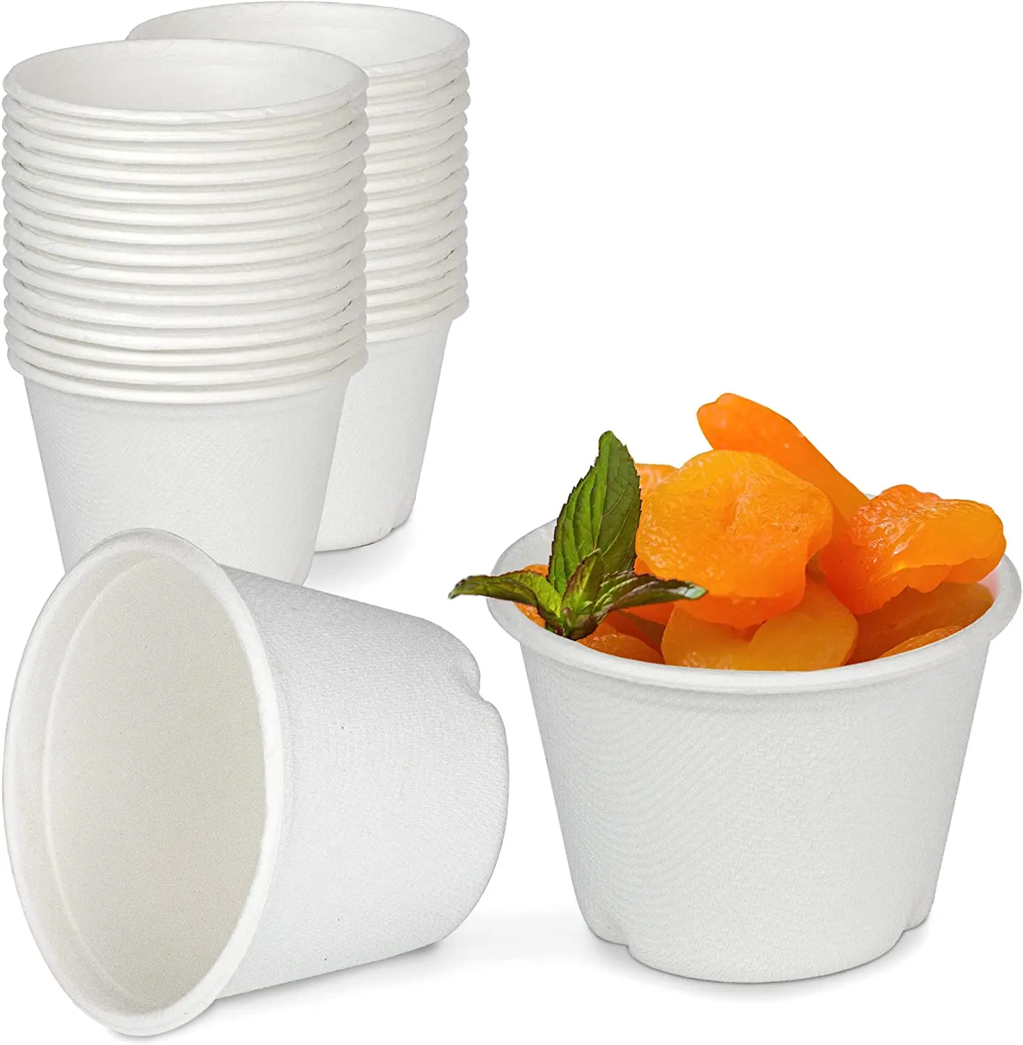 Baking Recyclable Paper Emirates Water Cup With Lid And Straw