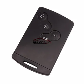 For Renault Clio III 4 button keyless Remote key with logo used for after 2013 year car . Chip  is AES chip