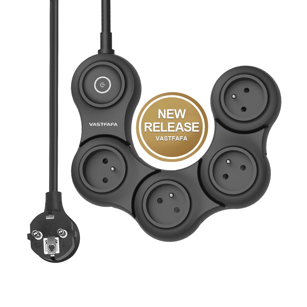 Сетевой фильтр французского типа с 4 выходами и гибкой защитой от