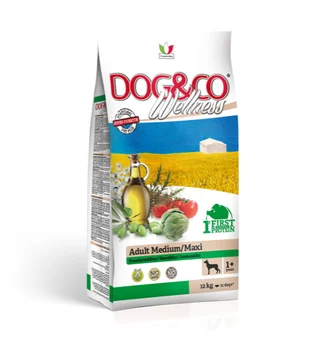 Italian Products Ham Rice Flavour Hyper Digestible Dog Food for Wellness of Four Footed Friends