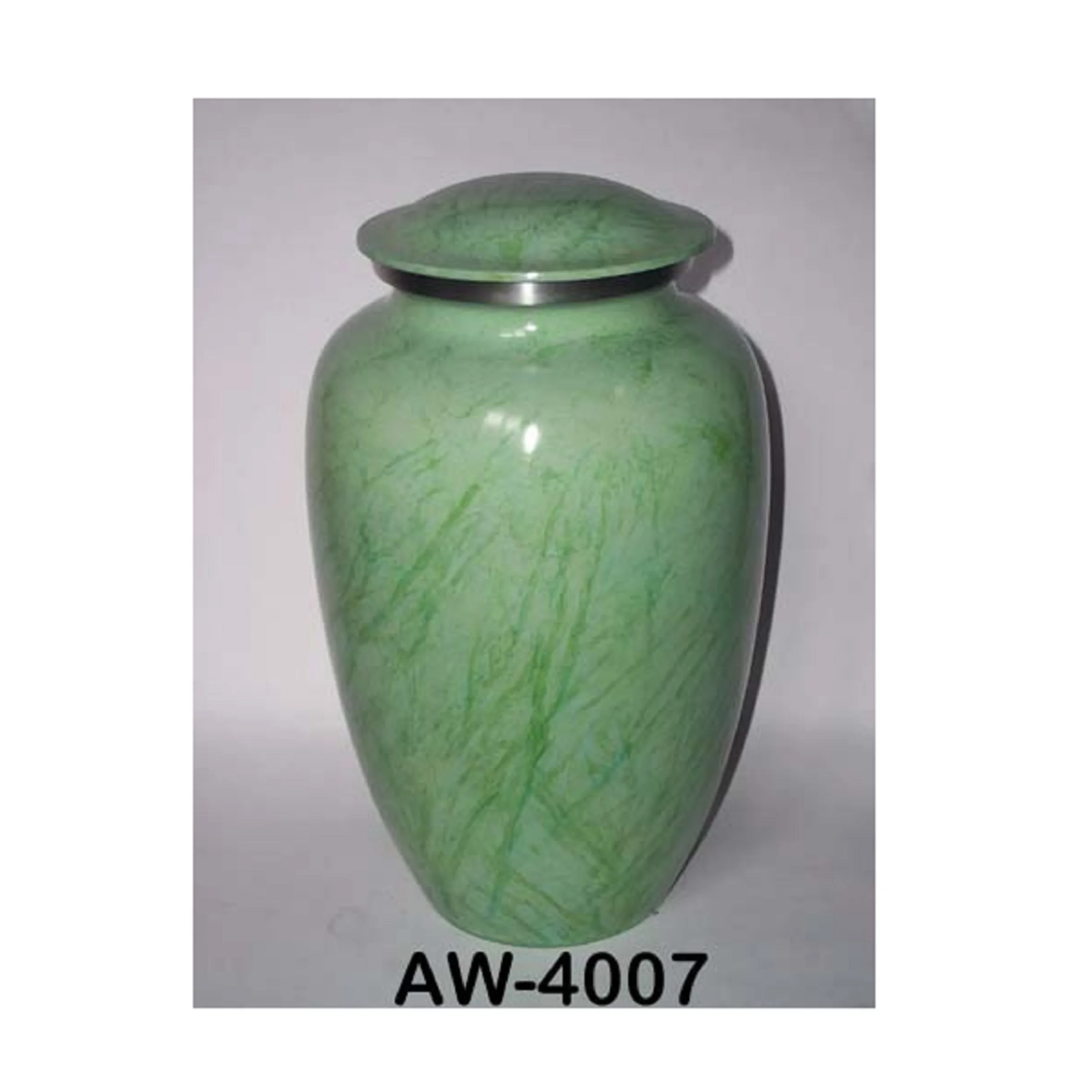 Aluminium Cremation Urn Solid Funeral Memorial Keepsake Ashes Urn