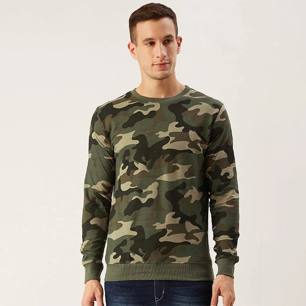 Camo Casual Sweatshirt Camo Hoodies 