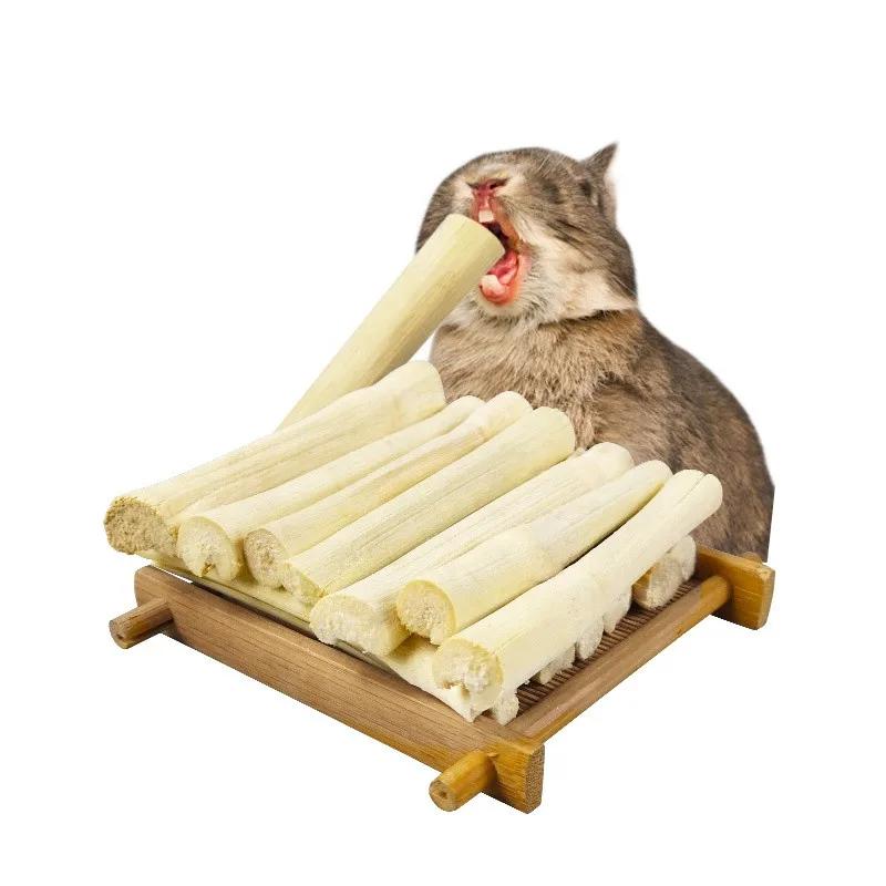 Giocattolo Masticabile Per Conigli E Piccoli Animali - Bastoncini Di Bambù E Fieno Timothy Naturale 200g - Foto 7