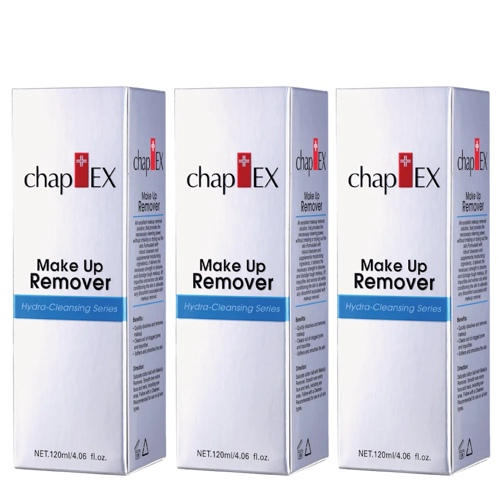 chap-ex natural marine collagen make-up remover 120ml - buy deep