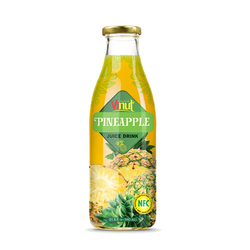 ガラス瓶フルーツジュース-バルクオレンジジュースドリンク280ml