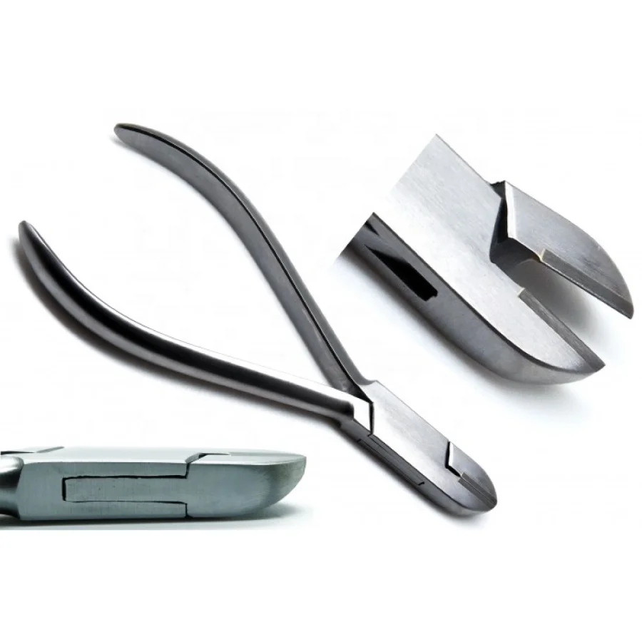 High Quality Hard Wire Cutters TC Tip Orthodontic Prosthetic Sharp Professional Stainless Steel Ortho Pliers