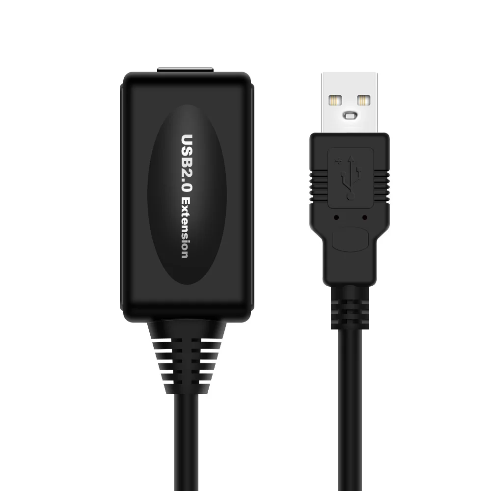 
Высокоскоростной USB 2,0 A штекер-гнездо XANUAN, ретранслятор, кабель длиной 15 м, Активный удлинитель USB для принтера PlayStation Xbox 