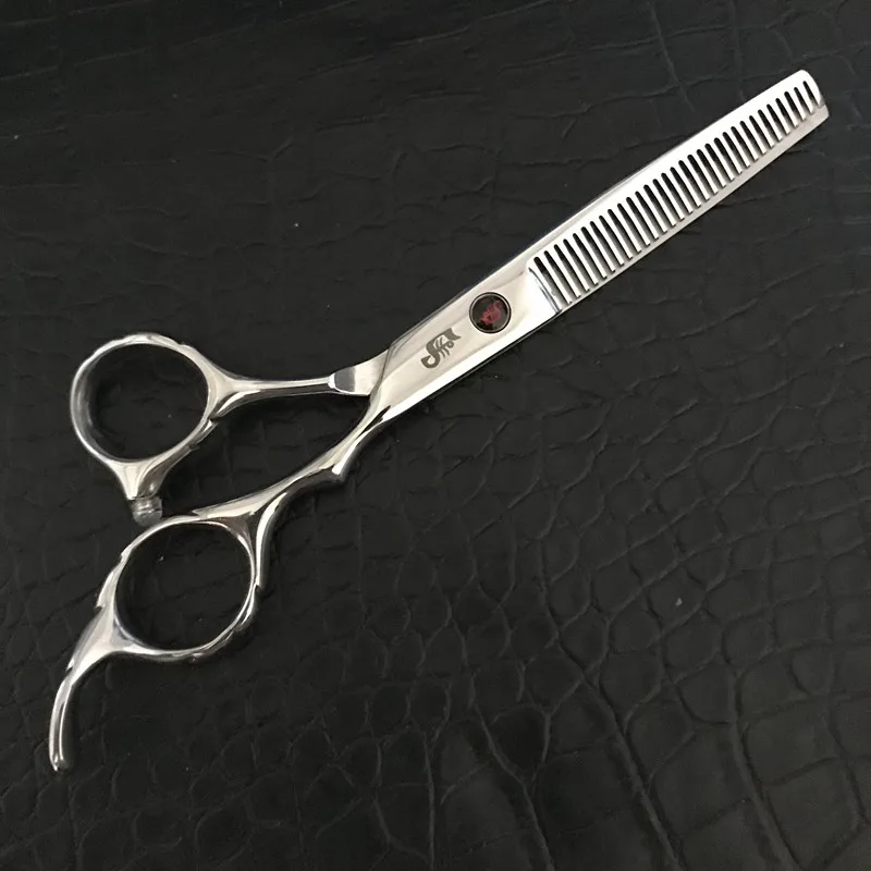 Reliable Performance Wig Cutting Scissors Stainless Steel Big Finger Holes Adjustable Wave Hair Scissors for Hair Cut
