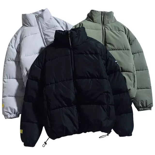 Buy Wholesale China Oem Custom Two Front Welt Pockets Puffer Polyester  Padded Filling Quilted Jacket For Women & Jacket For Women at USD 16.6