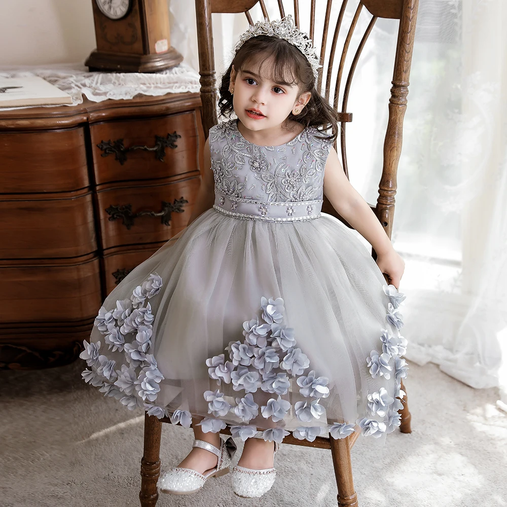 andmary Bebe mini dress　グレー ANDMARY】Bebe mini dress