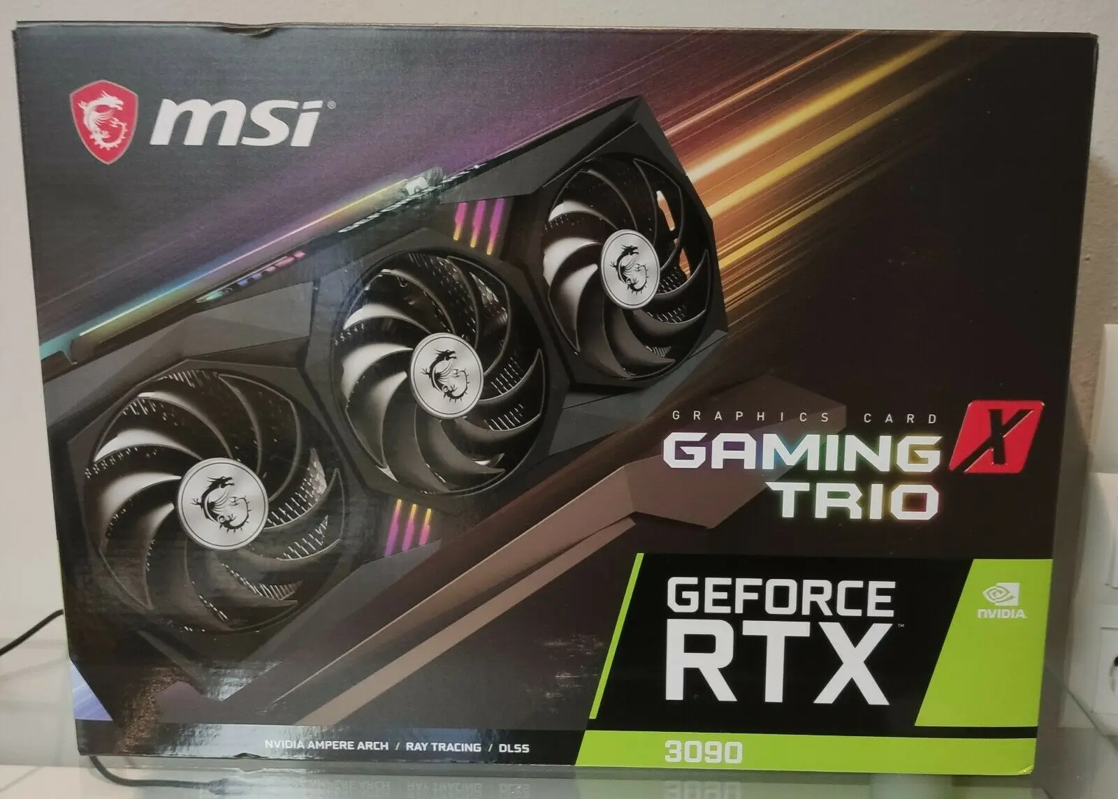 Видео карта msi geforce rtx 3090 gaming x trio 24gb