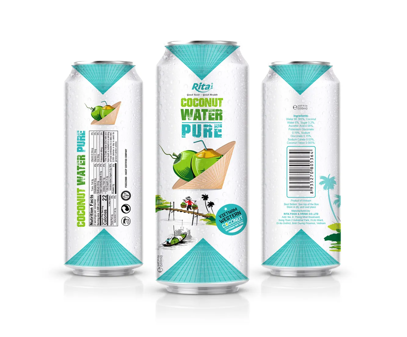 Made In Vietnam Products Healthy Prevent Kidney Stones In 500 Ml Alu