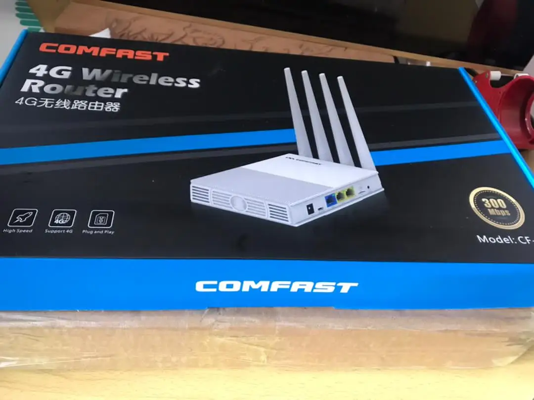 Modem routeur LTE 4G de point d'accès Comfast Hotspot antennes