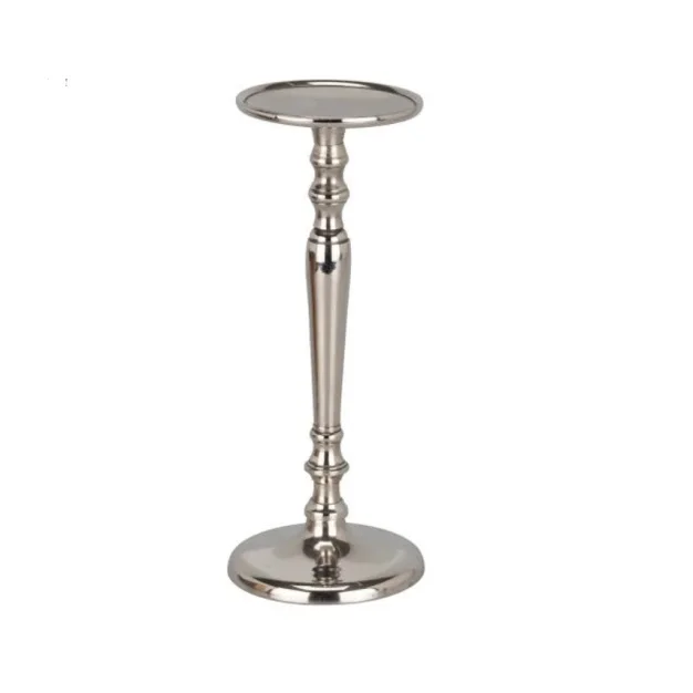 HANDMADE NEW SIMPLE DESIGN WOODEN CANDLE HOLDER BLACK COLOR FINISHED for HOME DECORATION PARTY EVENT WEDDING