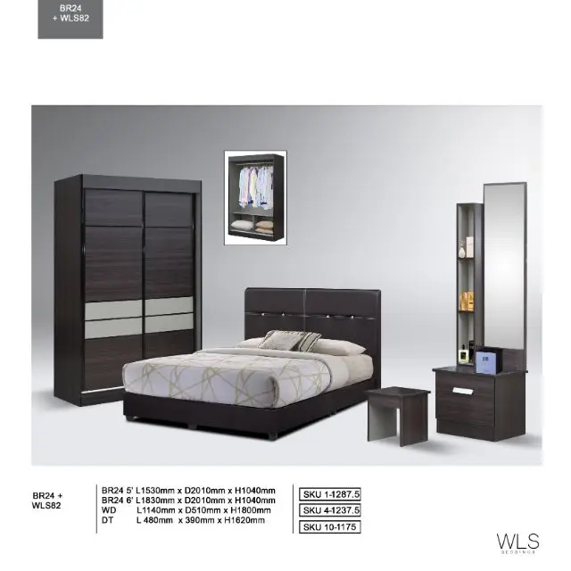 Wls82 Bedroom Set Wenge Buy Cheap Modern Bedroom Sets Bedroom Furniture Sets Cheap Bedroom Furniture Product On Alibaba Com