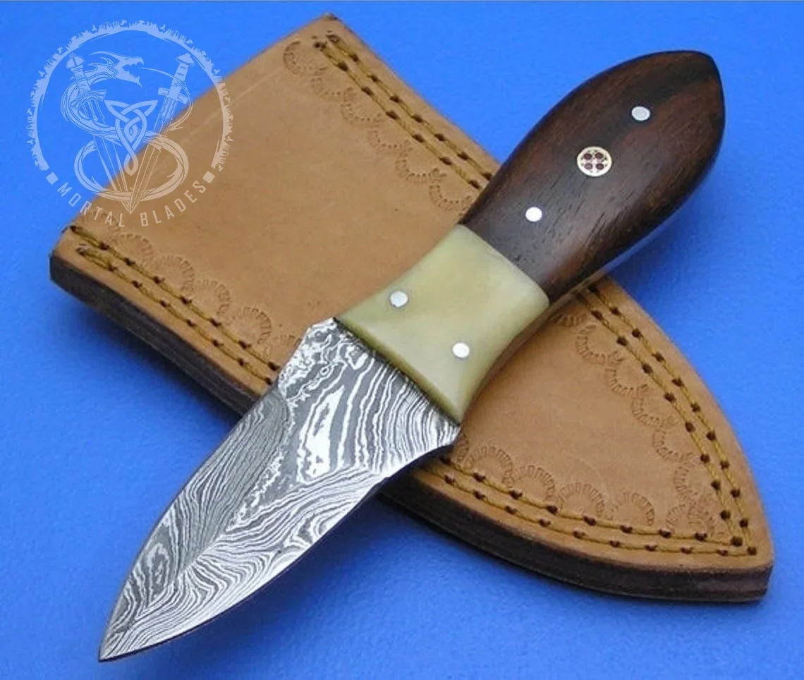 Профессиональный нож для устриц ножи морепродуктов с деревянной ручкой