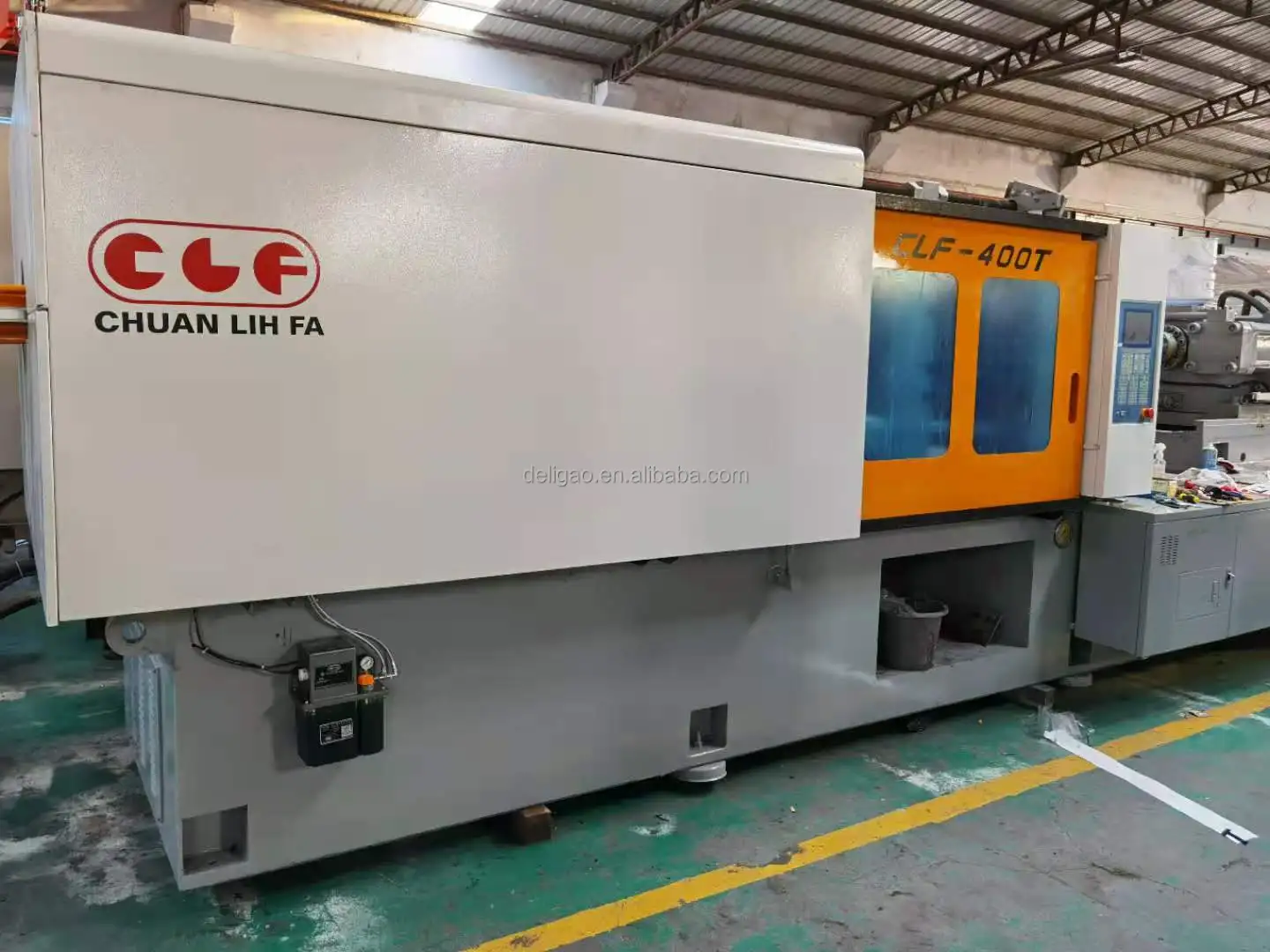 Китай, Тайвань, бренд CHUAN LIH FA CLF-400T, сервопривод для литья под давлением, 400 тонн использованной машины для литья под давлением, точечная продажа