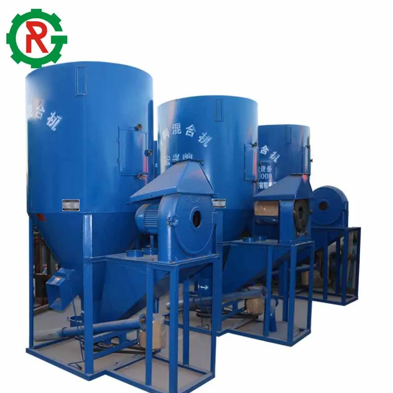 Pig Cow Cattle Feed Mixer Grinder Machine