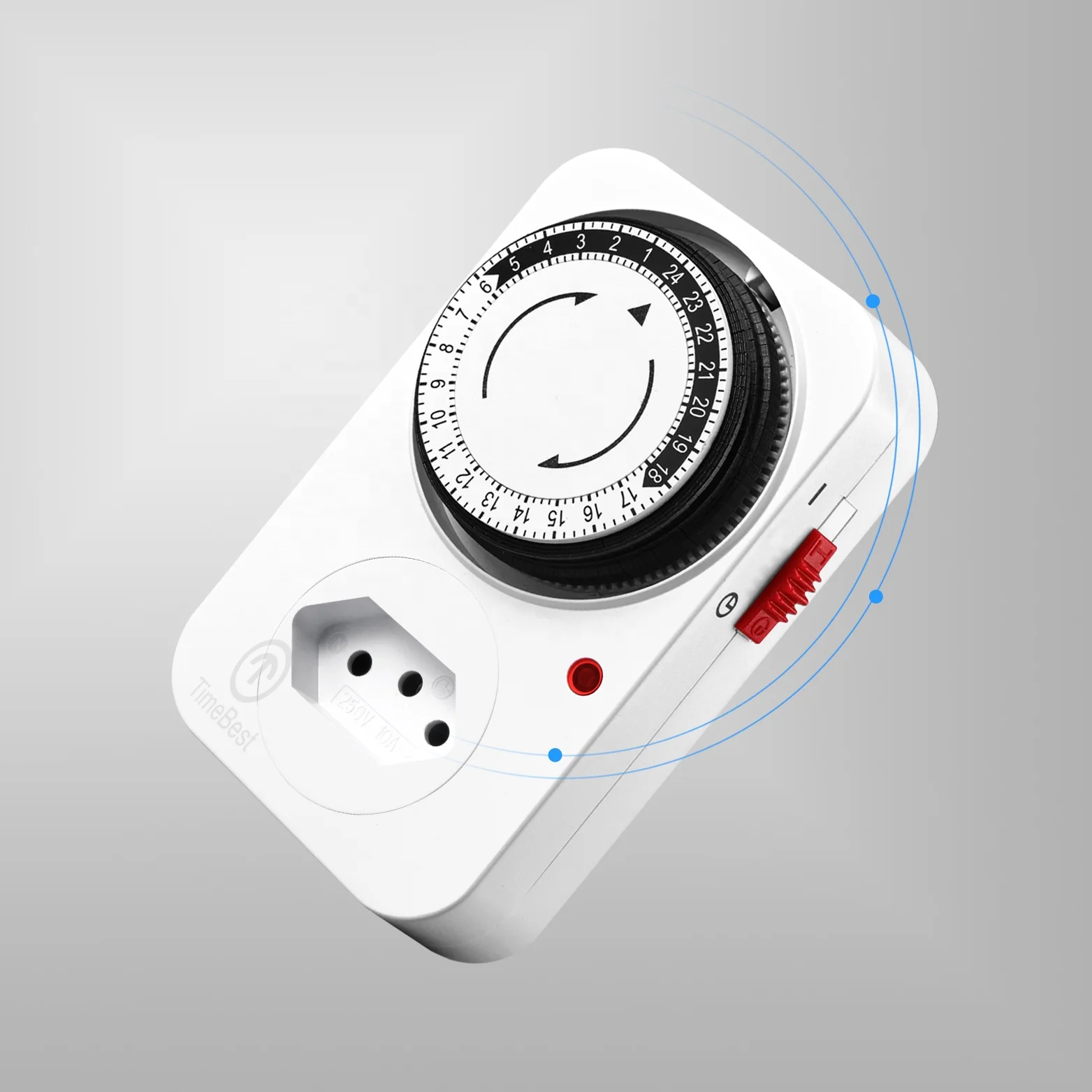 Daily RoHS 220V Programmable Manual 24 Hour Mechanical Timer