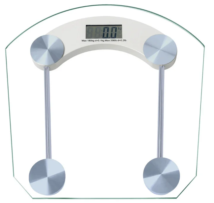 Wooden Digital Fat Analysis Body Scale - 180kg Capacity