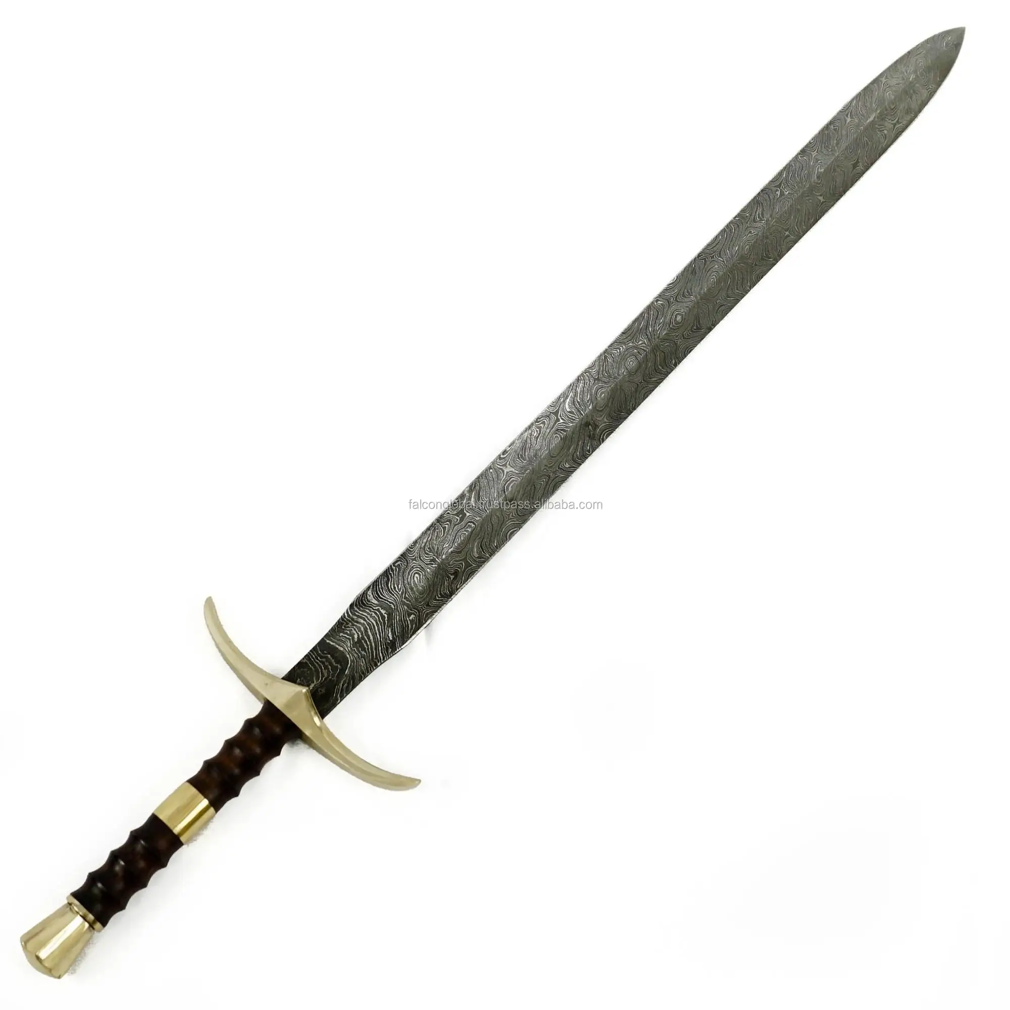 damascus steel firestorm pattern damascus blank blade sword