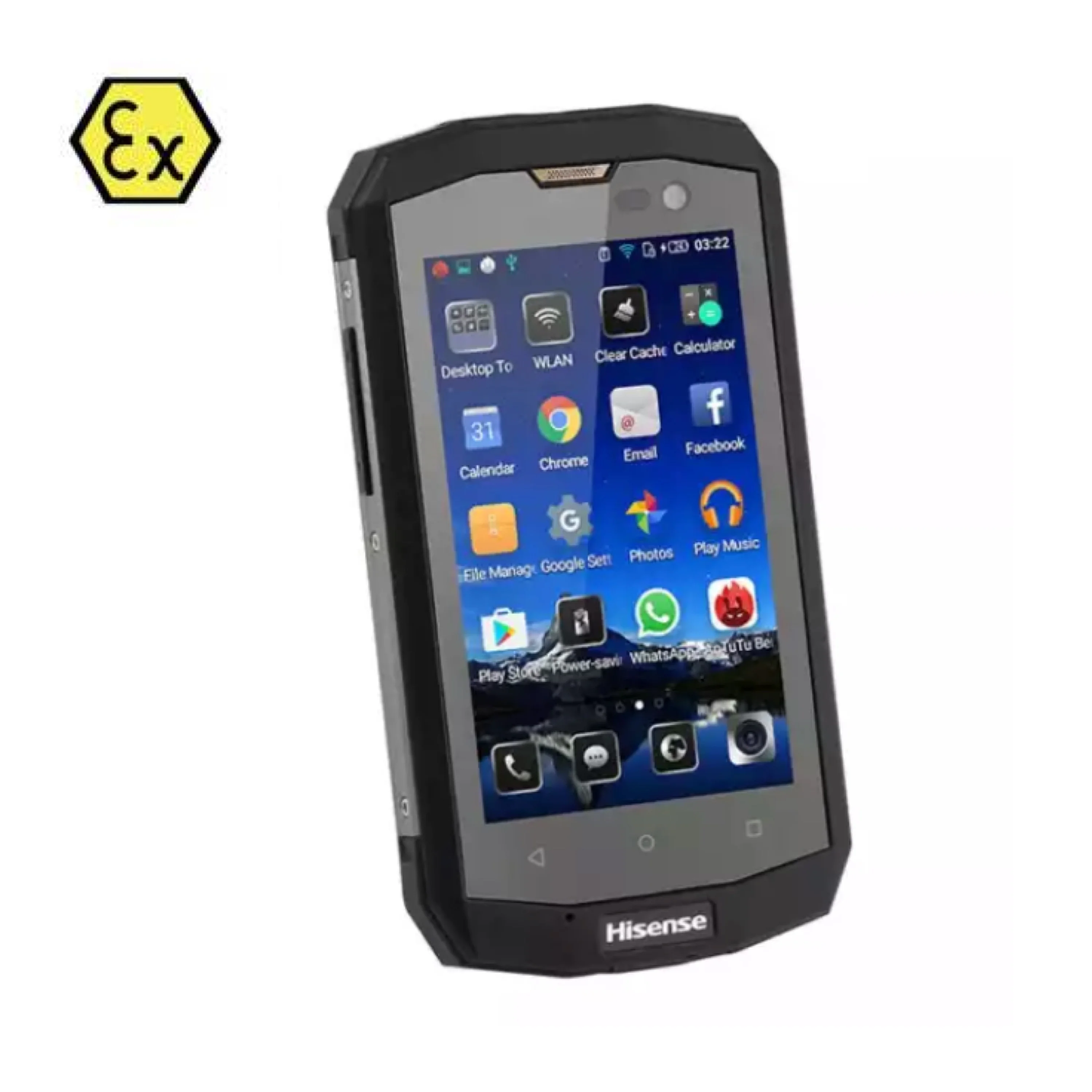 Hisense D5 4 Inch 4G LTE IP67 waterproof explosion proof mobile phone (Black 16GB) 2