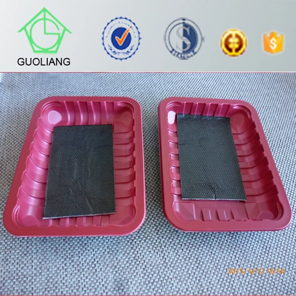 Fresh Food Biodegradable Packing Box for Mushroom PP Plastic Tray