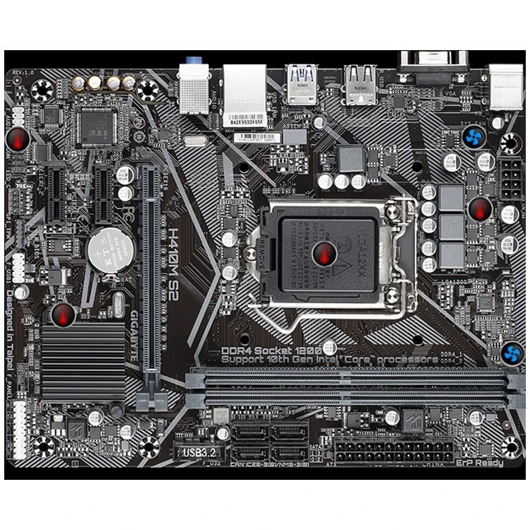 Gigabyte H410m I5 10th Gen Compatible Motherboard GIGABYTE H410M