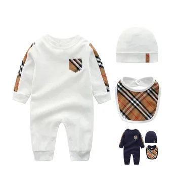 2021 wholesale cheap Rompers Customizable Breathable High Quality Newborn Baby Clothes