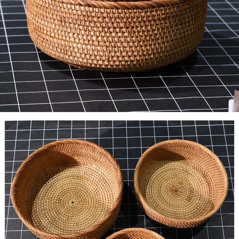 Wicker Basket Rattan Basket Bowls Handmade Rattan Baskets Buy Wicker