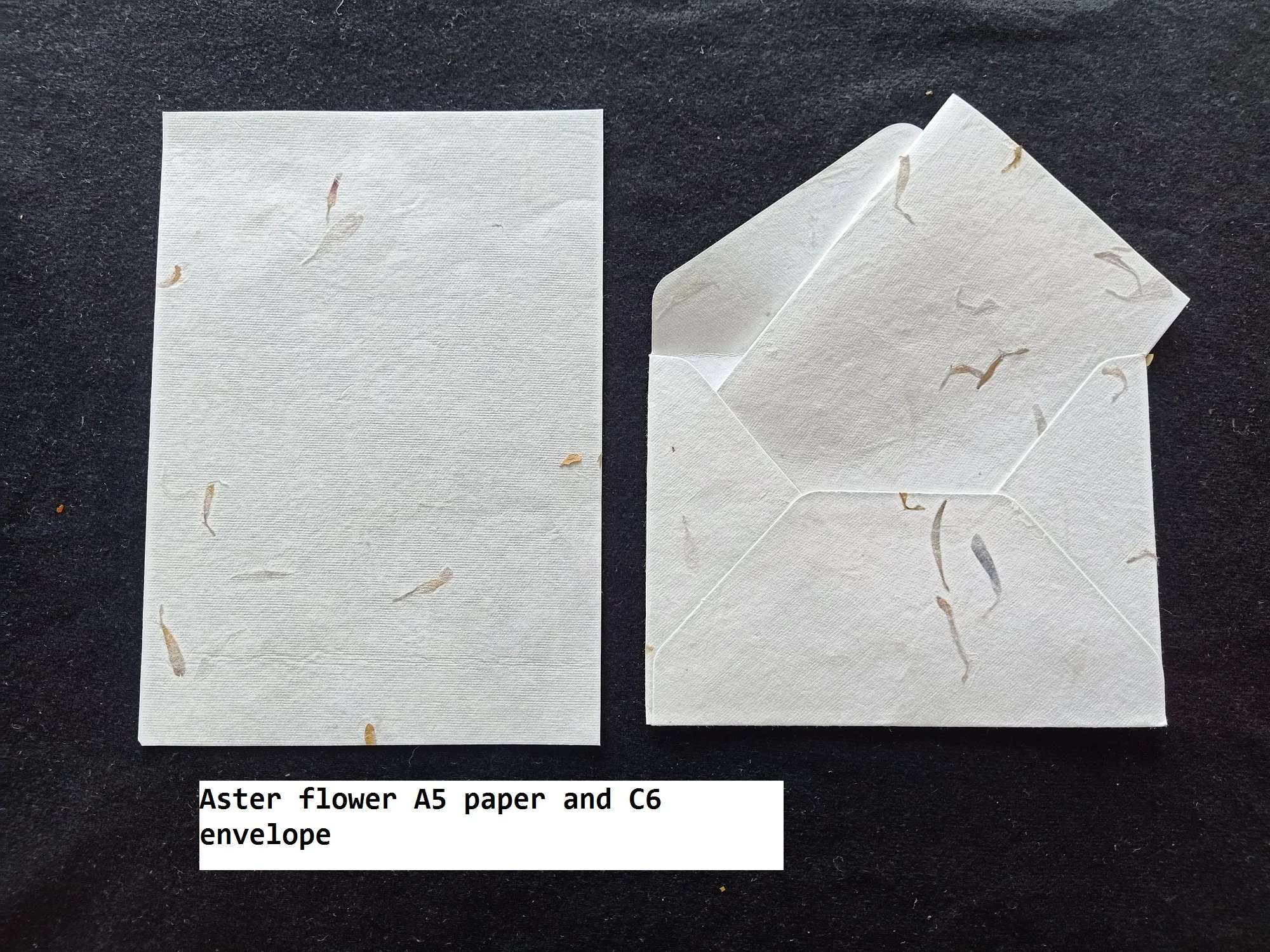 Scrapbook Paper - Flower Mottled Handmade Paper With Real Flower Petals  Exporter from Mumbai