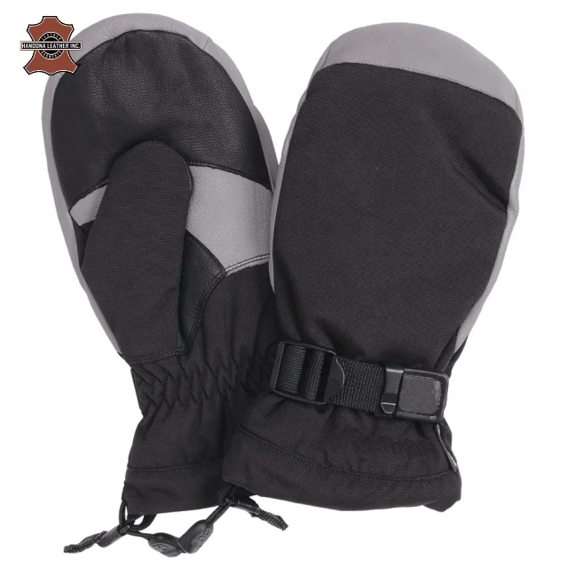 Мужские кожаные перчатки Прошитые вручную зимние тонкие шерстяные подкладки Европейская версия Мужские Зимние перчатки для мужчин и женщин