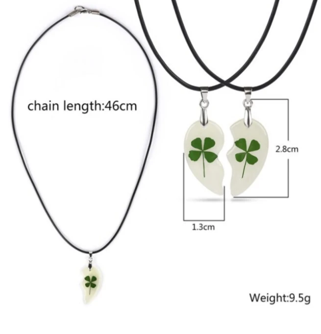 Luzy Jewelry The Spinning Clover Necklace
