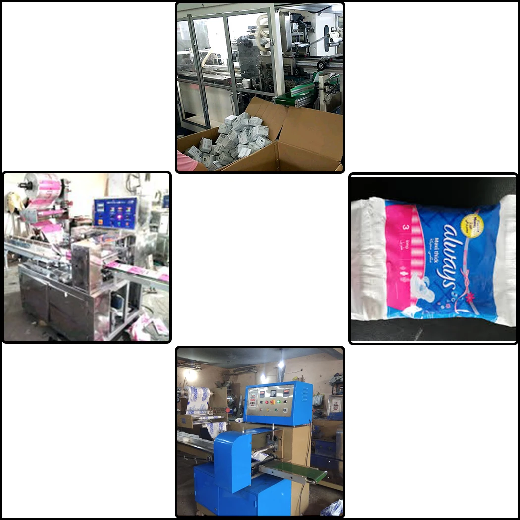 Sanitary Napkins Sanitary Napkin Packaging Pouch Printed Customized