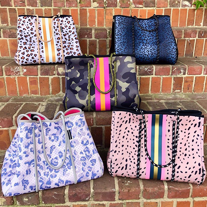 Сумка-тоут женская из неопрена, роскошный Известный дизайнерский водонепроницаемый тоут с репликацией, вместительные кошельки и сумочки для рук