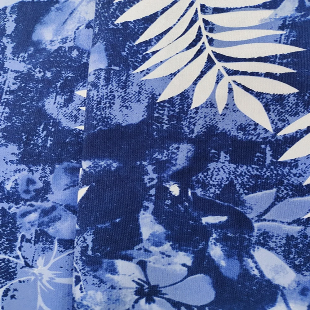 Модный дизайн 70% вискоза 25% Nylon5 % спандекс тканая ткань с принтом для весенне-летней одежды