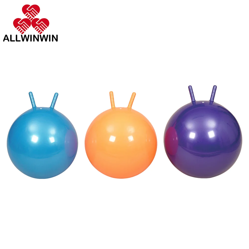 Allwinwin Exb13 Exercise Ball With Feet Kids Handled Jump Hop Induce
