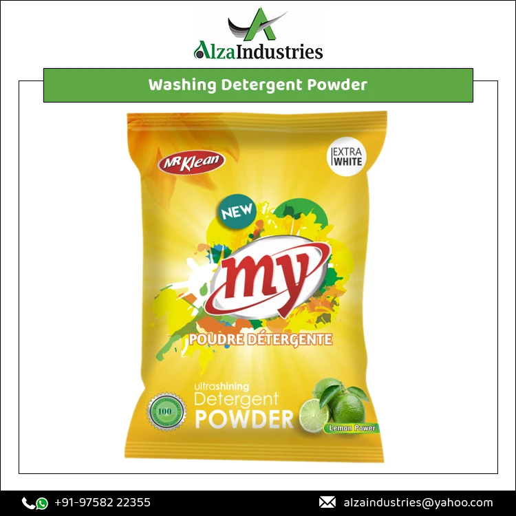 Superb Quality High Foam Formula Ultra Shining Washing Detergent Fragrances Powder for Washing Machines