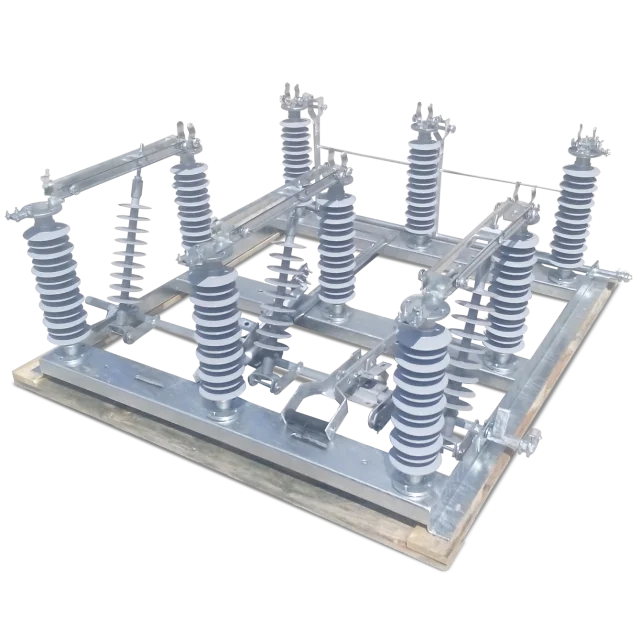 Outdoor Mv Disconnect Switch/ Earthed And Fused Disconnector/ Porcelain
