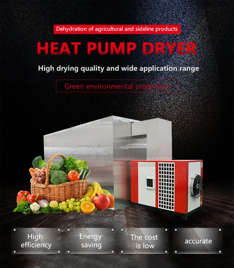 Industrial Vegetable Dryer Heat Pump Dryer Fruit Dryer Machine ...