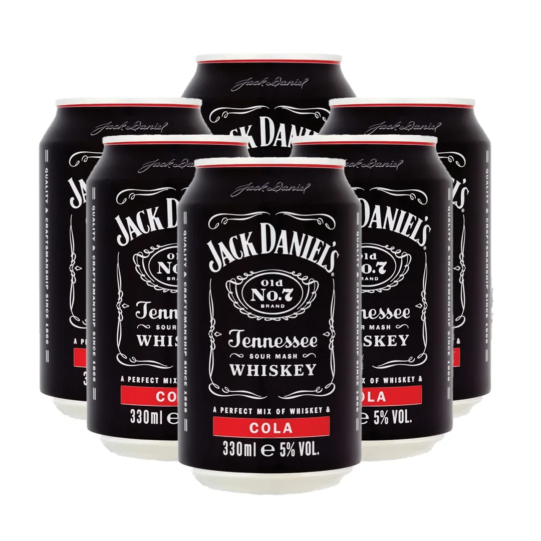 Макет коробки для Jack Daniels