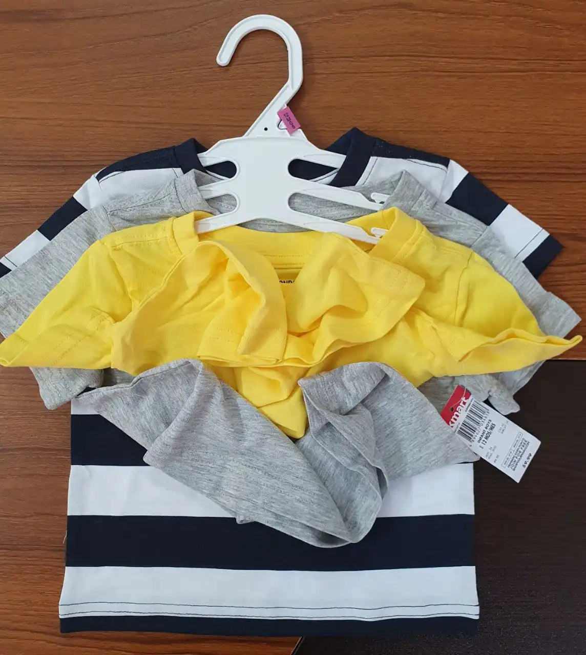 Factory Surplus Garments Overrun Apparels Leftover Clothing Branded Label Boys Kids Crew Neck Cotton T-Shirt Bangladesh Stocklot