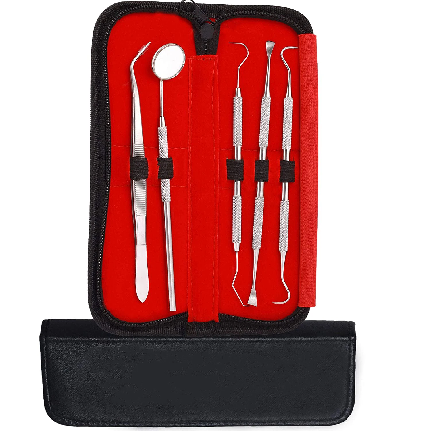 essential dental hygiene kit with tongue cleaner
