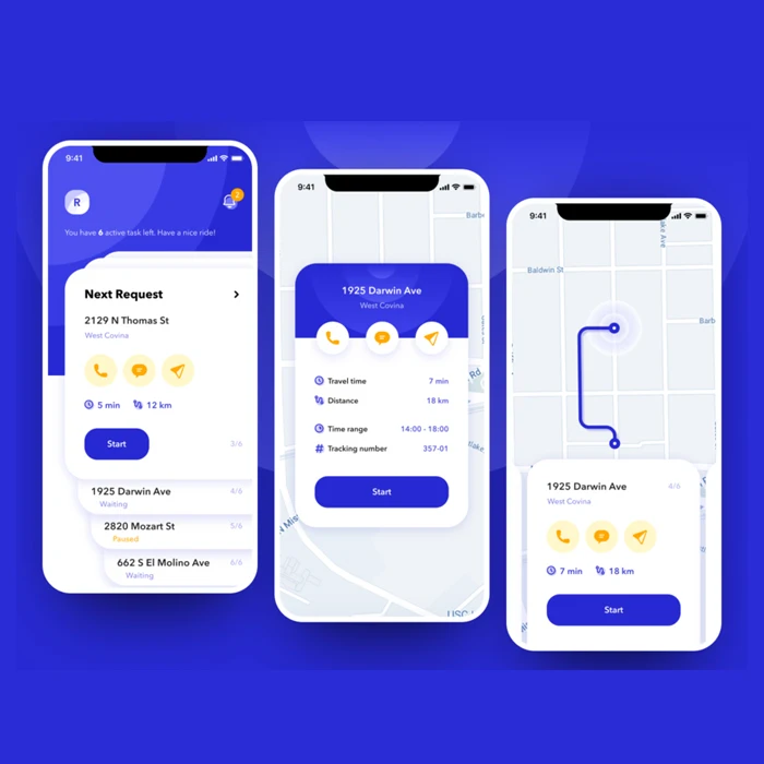 Разработка приложения для бронирования такси по