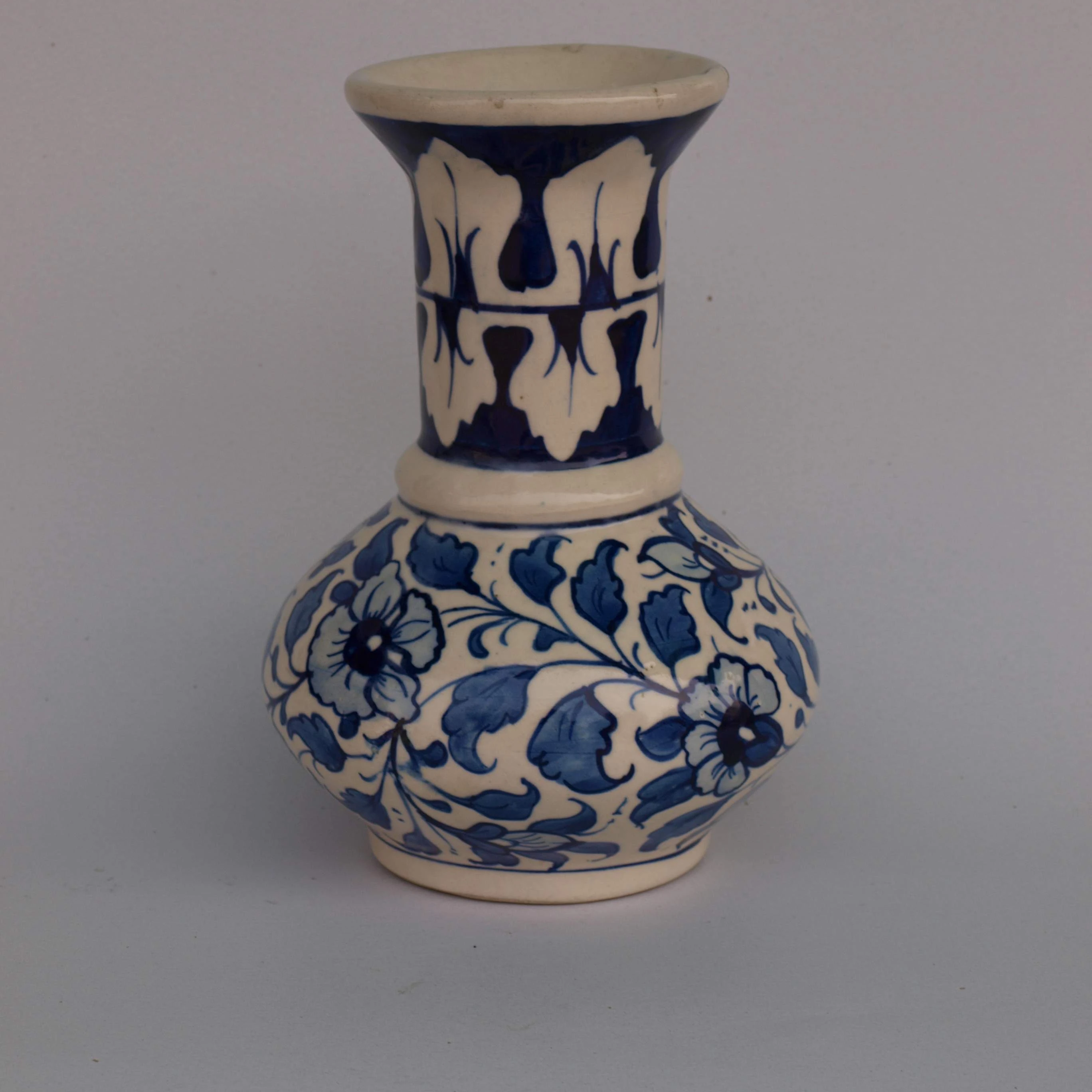 Blue Pottery Vases , Multan Flower Blue Pottery