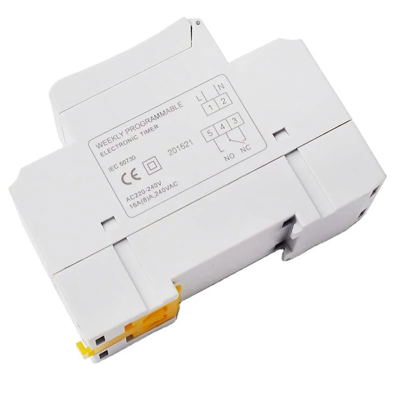 12V 24V 220V Electronic Weekly Programmable Timer 16A 30A 7days Digital Timer Switch AHC15A THC15A